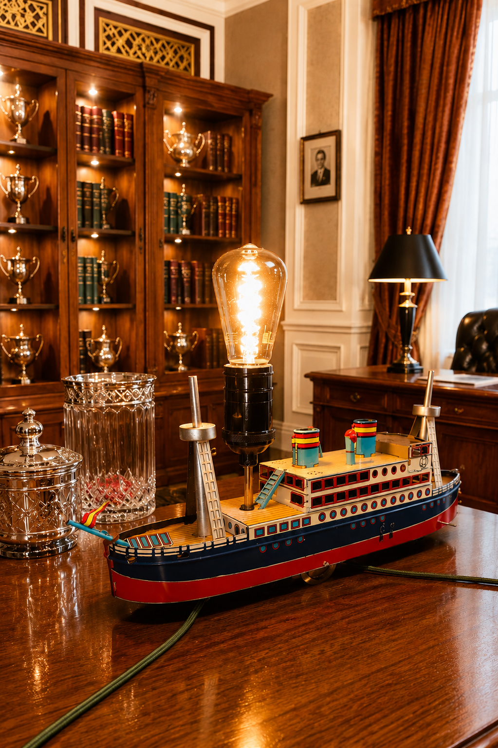 Steamboot Lamp